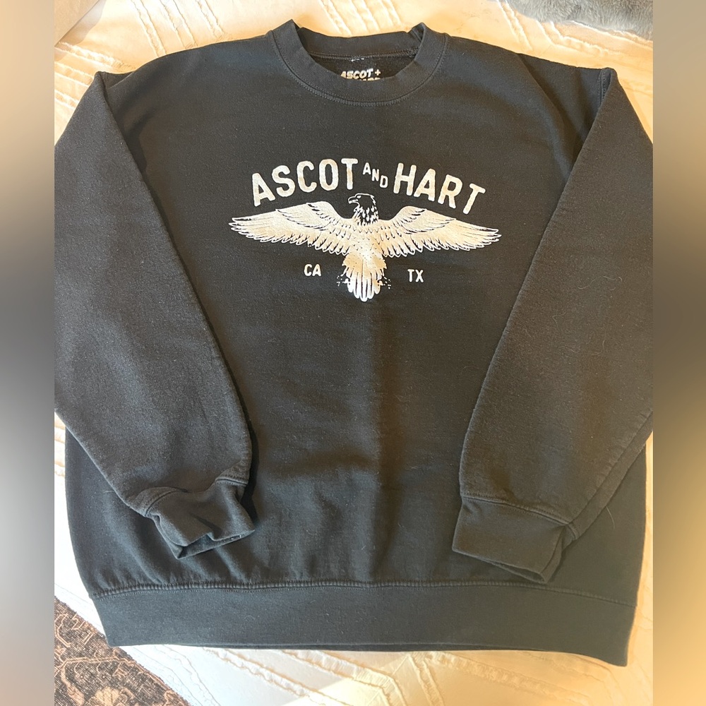 Women’s Ascot & Hart - Black Sweatshirt - Large